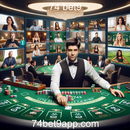 Experiência Imersiva no Cassino Ao Vivo da 74 Bet9